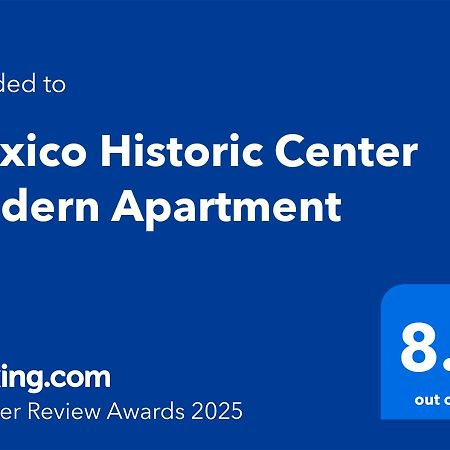 Mexico Historic Center Modern Apartment Bagian luar foto