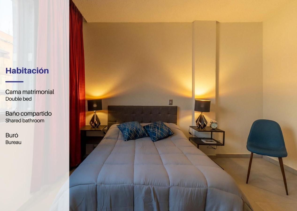 Mexico Historic Center Modern Apartment Bagian luar foto